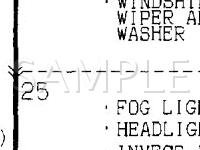 2002 Mitsubishi Galant  3.0 V6 GAS Wiring Diagram