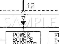 2002 Mitsubishi Galant  3.0 V6 GAS Wiring Diagram