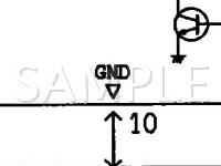 2002 Mitsubishi Montero Sport  3.5 V6 GAS Wiring Diagram