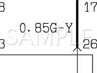 2003 Mitsubishi Diamante  3.5 V6 GAS Wiring Diagram