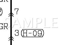 2003 Mitsubishi Diamante  3.5 V6 GAS Wiring Diagram