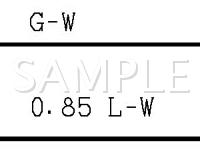 2003 Mitsubishi Diamante  3.5 V6 GAS Wiring Diagram