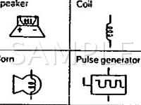 1990 Mitsubishi Eclipse GS 1.8 L4 GAS Wiring Diagram