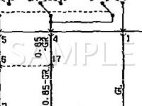 1990 Mitsubishi Eclipse GS 2.0 L4 GAS Wiring Diagram