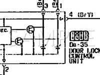 1990 Mitsubishi Mirage  1.5 L4 GAS Wiring Diagram