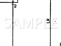1990 Mitsubishi Montero  3.0 V6 GAS Wiring Diagram