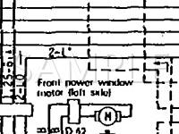 1990 Mitsubishi Sigma  3.0 V6 GAS Wiring Diagram