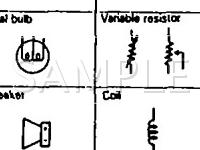1990 Mitsubishi VAN  2.4 L4 GAS Wiring Diagram