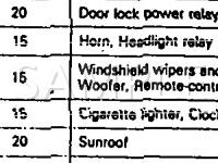 1990 Mitsubishi VAN  2.4 L4 GAS Wiring Diagram