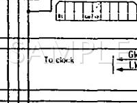 1990 Mitsubishi VAN  2.4 L4 GAS Wiring Diagram