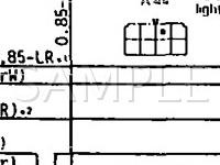 1990 Mitsubishi VAN  2.4 L4 GAS Wiring Diagram