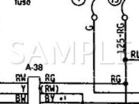 1990 Mitsubishi VAN  2.4 L4 GAS Wiring Diagram