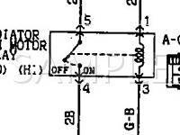 1991 Mitsubishi 3000GT VR-4 3.0 V6 GAS Wiring Diagram
