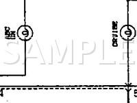 1991 Mitsubishi 3000GT VR-4 3.0 V6 GAS Wiring Diagram