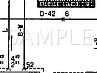 1991 Mitsubishi 3000GT VR-4 3.0 V6 GAS Wiring Diagram