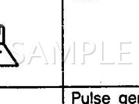 1991 Mitsubishi Mighty MAX  2.4 L4 GAS Wiring Diagram