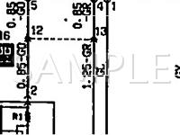 1991 Mitsubishi Galant GSR 2.0 L4 GAS Wiring Diagram