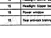 1991 Mitsubishi Mighty MAX  3.0 V6 GAS Wiring Diagram
