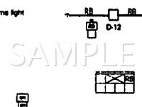 1991 Mitsubishi Mighty MAX  2.4 L4 GAS Wiring Diagram