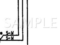 1991 Mitsubishi Mighty MAX  2.4 L4 GAS Wiring Diagram