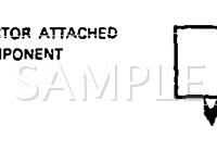 1991 Mitsubishi Precis RS 1.5 L4 GAS Wiring Diagram