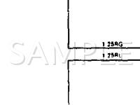 1991 Mitsubishi Precis  1.5 L4 GAS Wiring Diagram