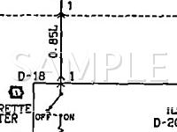 1992 Mitsubishi 3000GT SL 3.0 V6 GAS Wiring Diagram