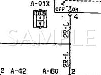 1992 Mitsubishi 3000GT  3.0 V6 GAS Wiring Diagram