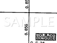 1992 Mitsubishi 3000GT  3.0 V6 GAS Wiring Diagram