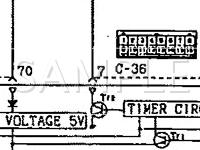 1992 Mitsubishi Diamante LS 3.0 V6 GAS Wiring Diagram