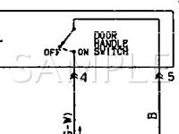 1992 Mitsubishi Diamante LS 3.0 V6 GAS Wiring Diagram