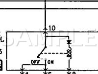 1992 Mitsubishi Diamante LS 3.0 V6 GAS Wiring Diagram