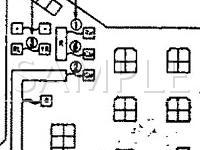 1992 Mitsubishi Eclipse  1.8 L4 GAS Wiring Diagram