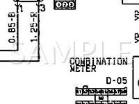 1992 Mitsubishi Eclipse GS 1.8 L4 GAS Wiring Diagram