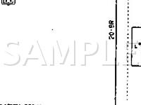 1992 Mitsubishi Galant  2.0 L4 GAS Wiring Diagram