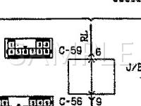 1992 Mitsubishi Mirage LS 1.5 L4 GAS Wiring Diagram