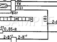1992 Mitsubishi Mighty MAX SWB 2.4 L4 GAS Wiring Diagram