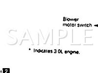 1992 Mitsubishi Mighty MAX SWB 3.0 V6 GAS Wiring Diagram