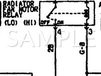 1993 Mitsubishi 3000GT SL 3.0 V6 GAS Wiring Diagram