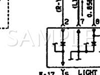 1993 Mitsubishi 3000GT SL 3.0 V6 GAS Wiring Diagram