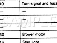 1993 Mitsubishi Eclipse GSX 2.0 L4 GAS Wiring Diagram