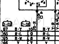 1993 Mitsubishi Expo LRV Sport 2.4 L4 GAS Wiring Diagram