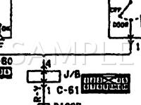 1993 Mitsubishi Expo SP 2.4 L4 GAS Wiring Diagram