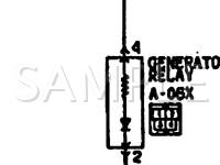 1993 Mitsubishi Expo  2.4 L4 GAS Wiring Diagram