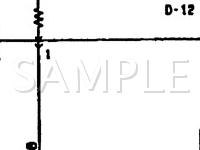 1993 Mitsubishi Expo  2.4 L4 GAS Wiring Diagram