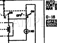 1993 Mitsubishi Expo  2.4 L4 GAS Wiring Diagram