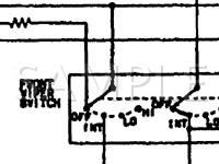 1993 Mitsubishi Expo LRV  1.8 L4 GAS Wiring Diagram