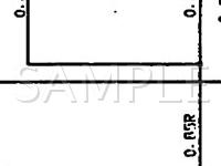 1993 Mitsubishi Mirage LS 1.8 L4 GAS Wiring Diagram