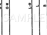1993 Mitsubishi Montero  3.0 V6 GAS Wiring Diagram