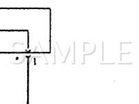 1993 Mitsubishi Montero RS 3.0 V6 GAS Wiring Diagram